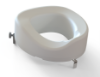 Picture of Ashby RHS Sloped Raised Toilet Seat 